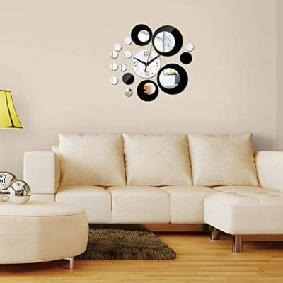 horloge murale design pour salon salon élégant