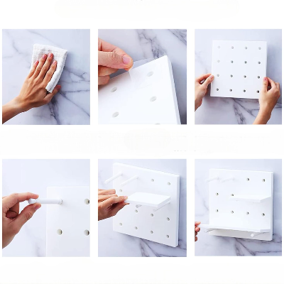 Rangement Mural - WallGrid™ - Blanc