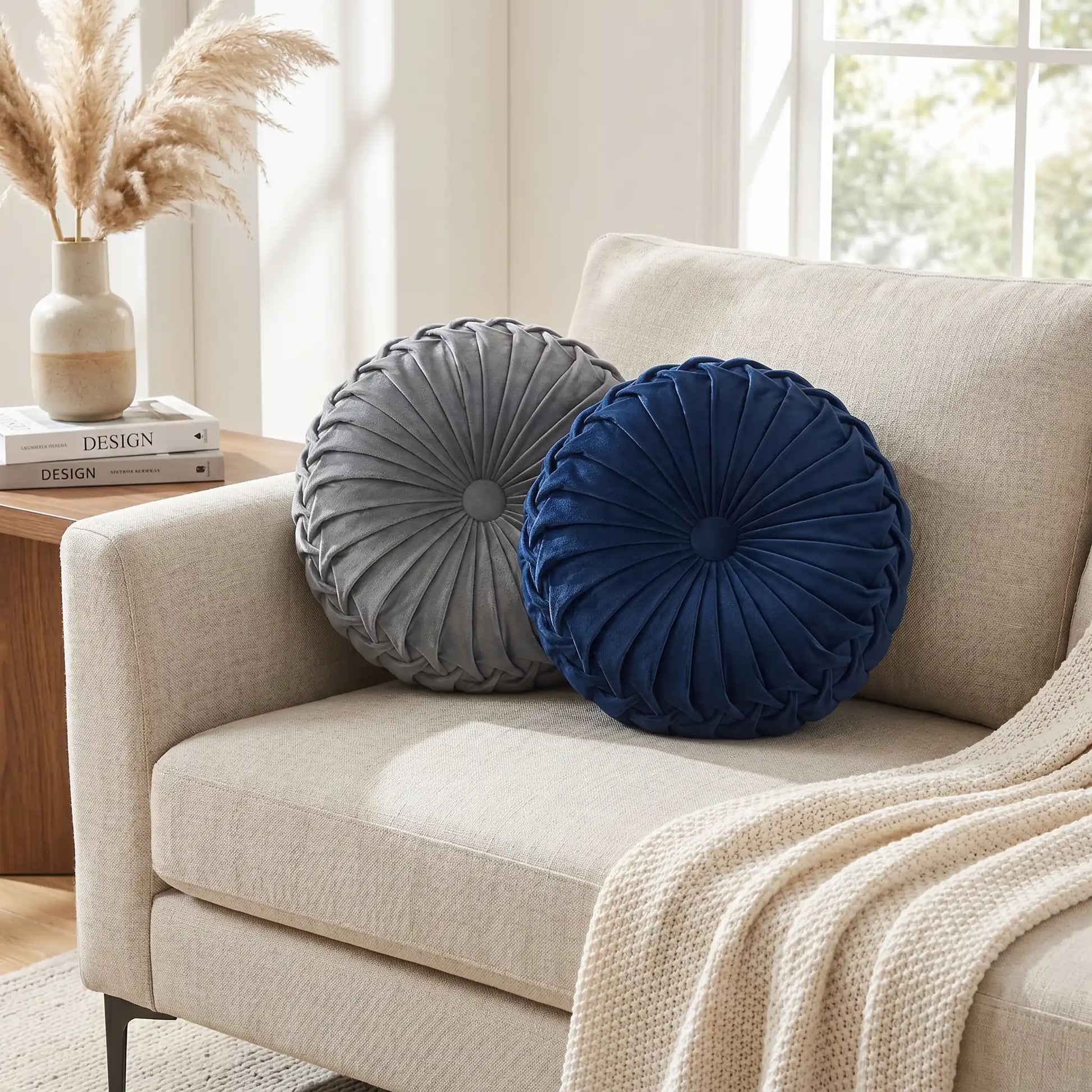 coussin canapé rond pour canapé
