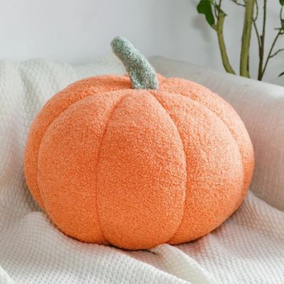 coussin rond citrouille doux élégants parfait pour décorer embellir votre espace