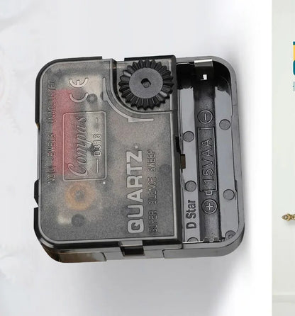 horloge murale design silencieuse avec pendule place batterie