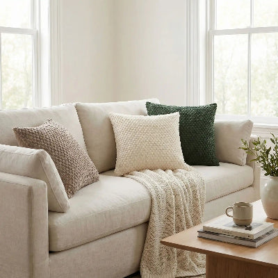 housse  coussin différentes couleurs