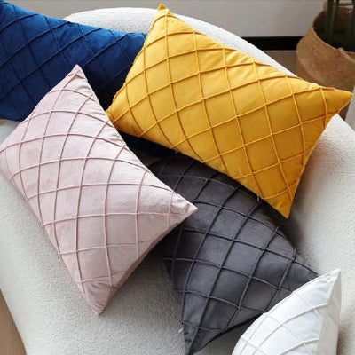 Housse coussin plusieurs couleurs