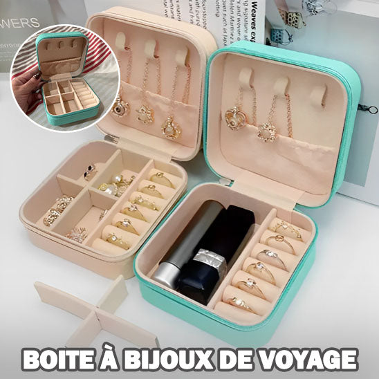 Boîte à bijoux de voyage