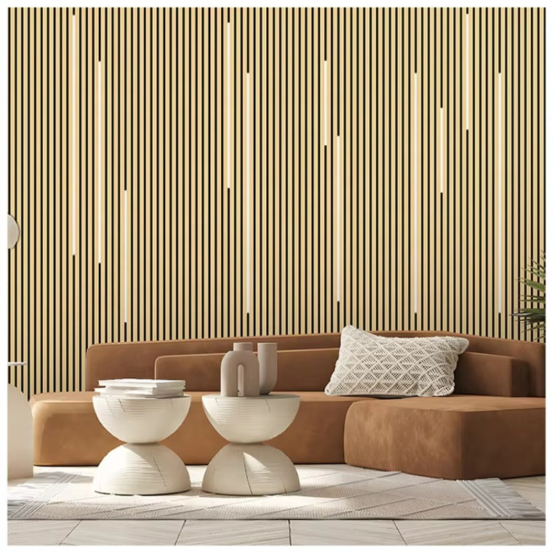 panneau mural bois décoratif intérieur pour un salon artistique