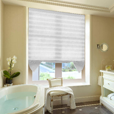 rideau blanc pour protection solaire