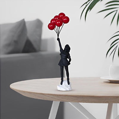 sculpture élégant noire