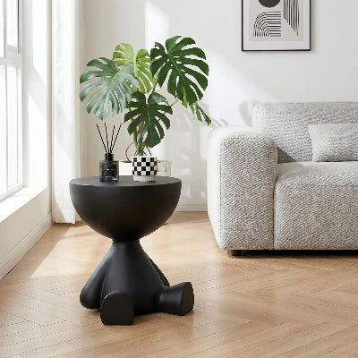 table d'appoint noire