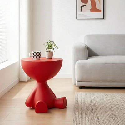table d'appoint rouge