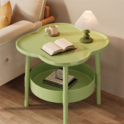 Table d'appoint​ verte